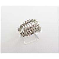 Anneau Damiata Gioielli Femme in Or blanc Zircone 194/102-D199 - 194/102-D199